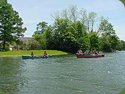 Canoeing on Bayou St. John