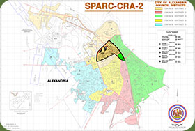 Alexandria Louisiana map
