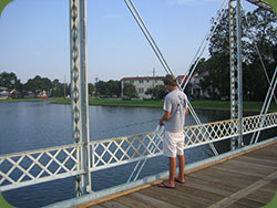 Fishing on Bayou St. John