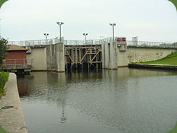 locks at Bayou St. John